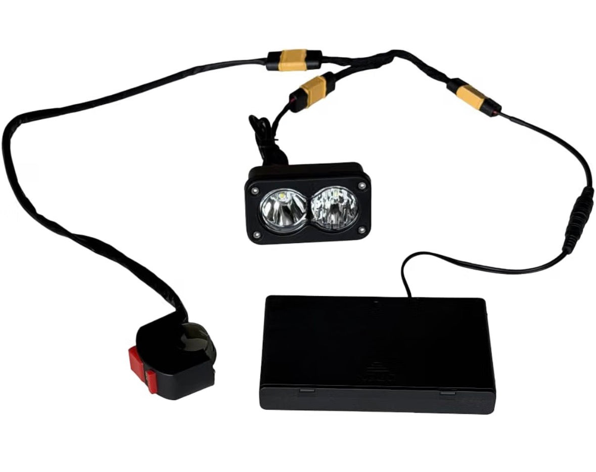 Battery Powered Baja Light With Switch